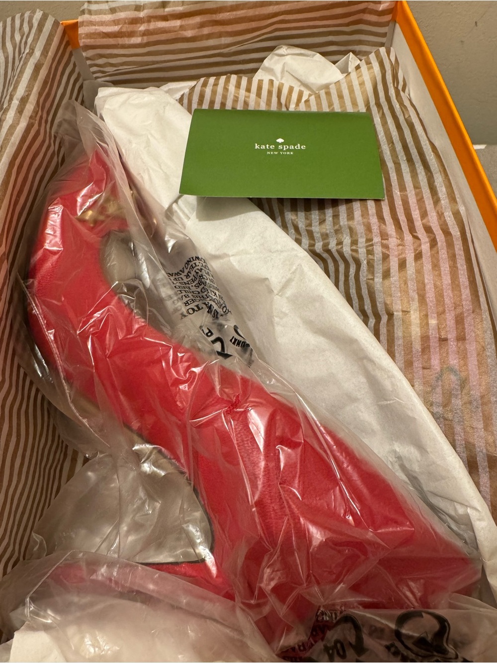 Kate Spade New York Lagrenga Red Star Studded Pumps Heel Made in Italy - Picture 10 of 11